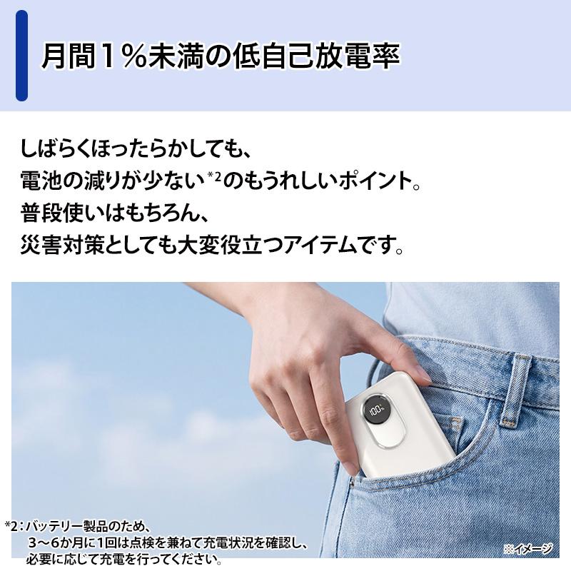 BigBlue 全固体モバイルバッテリー10000 日テレポシュレ(日本テレビ