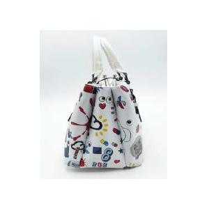 EYE THEME】差込錠付きファスナーハンドバッグ : ヌー