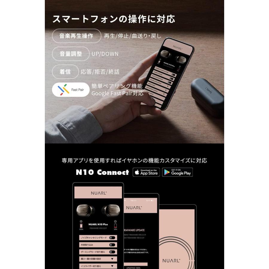 【新品】NUARL N10 完全ワイヤレスイヤホン 楽天市場】【アウトレット66%OFF】NUARL N10 Pro ワイヤレスイヤホン