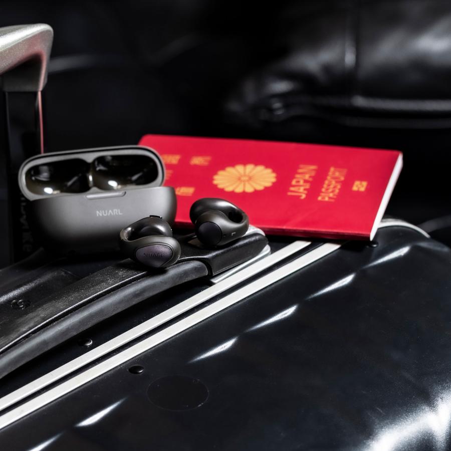 NUARL（ヌアール） 【公式】NUARL νClip ワイヤレスイヤホン 耳を塞が