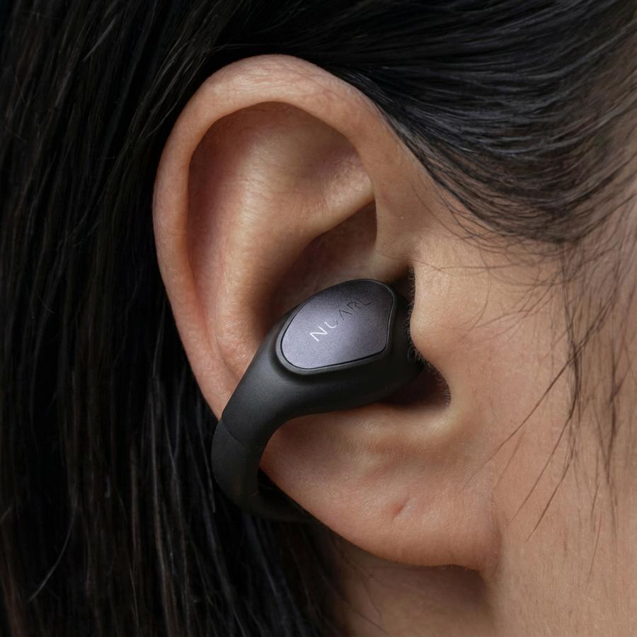 NUARL（ヌアール） 【公式】NUARL νClip ワイヤレスイヤホン 耳を塞が