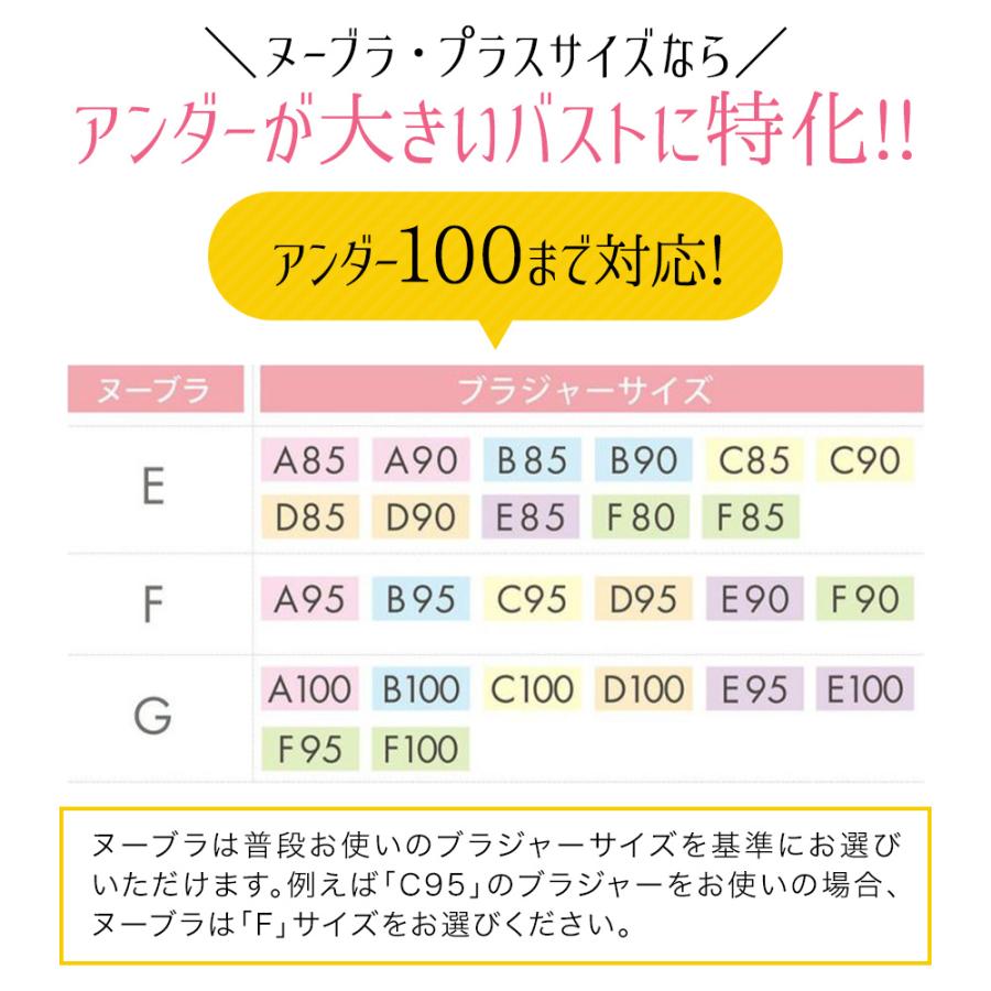 ヌーブラ 大きいサイズ 結婚式 胸を小さく見せるブラ 公式 NuBra 正規品 即日発送 Gカップ シリコンブラ グラマー ヌーブラ・プラスサイズ | Nubra | 07