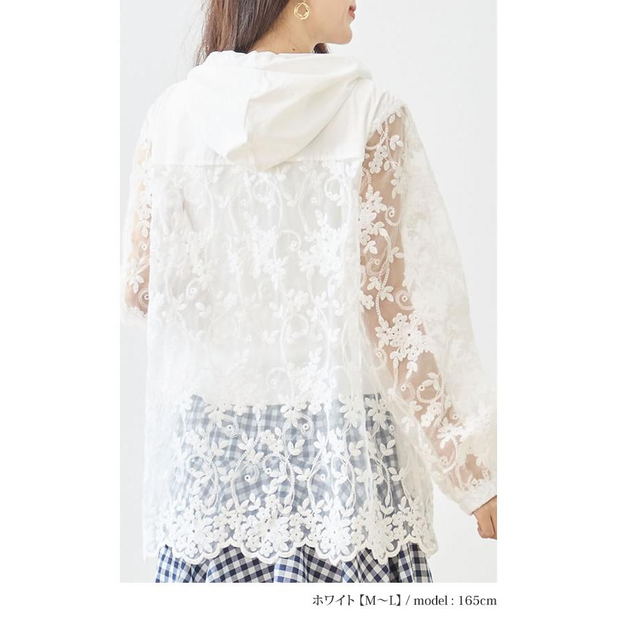 Super Beauty★シアーレース　花柄　ノーカラー　ボレロジャケット GIRL DRESS FOR NOW ジャケット ノーカラージャケット 裏地レース