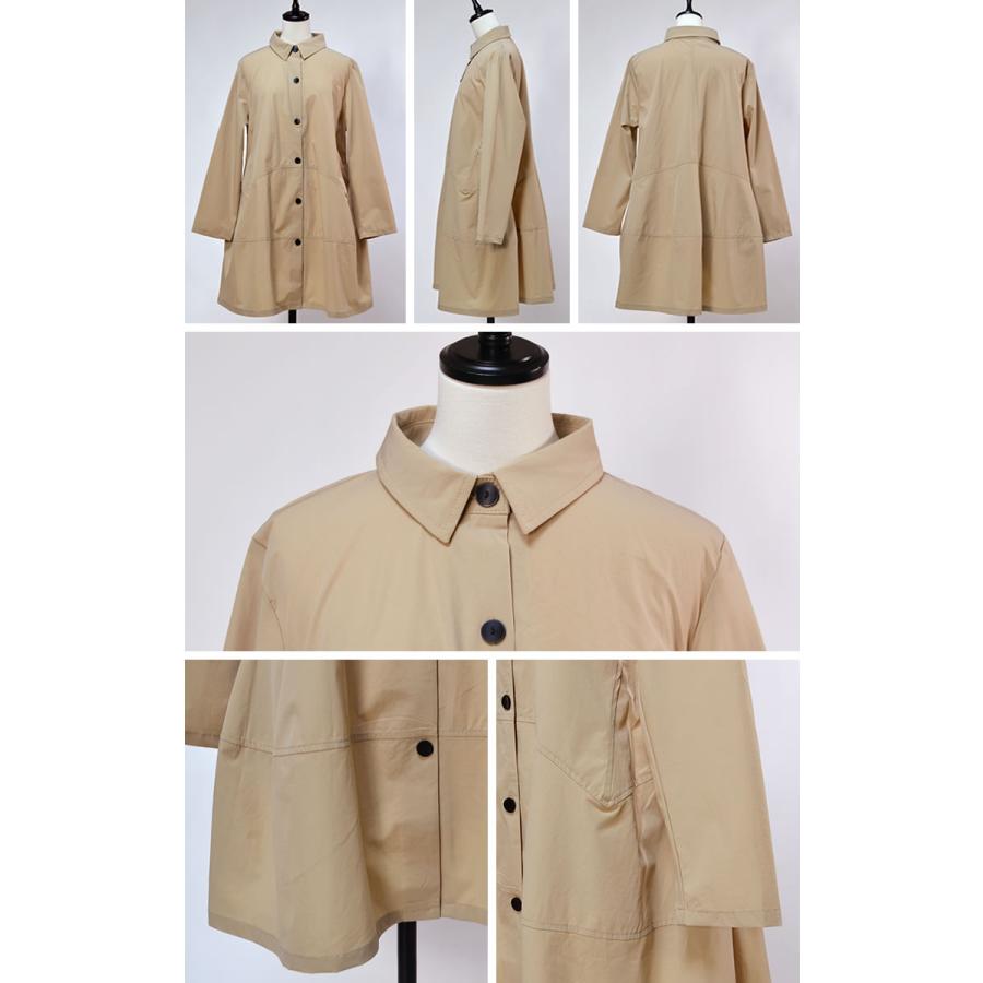 Rossa 長袖チュニック 新品同様 袖レース・タックVチュニック/40代50代からのレディース