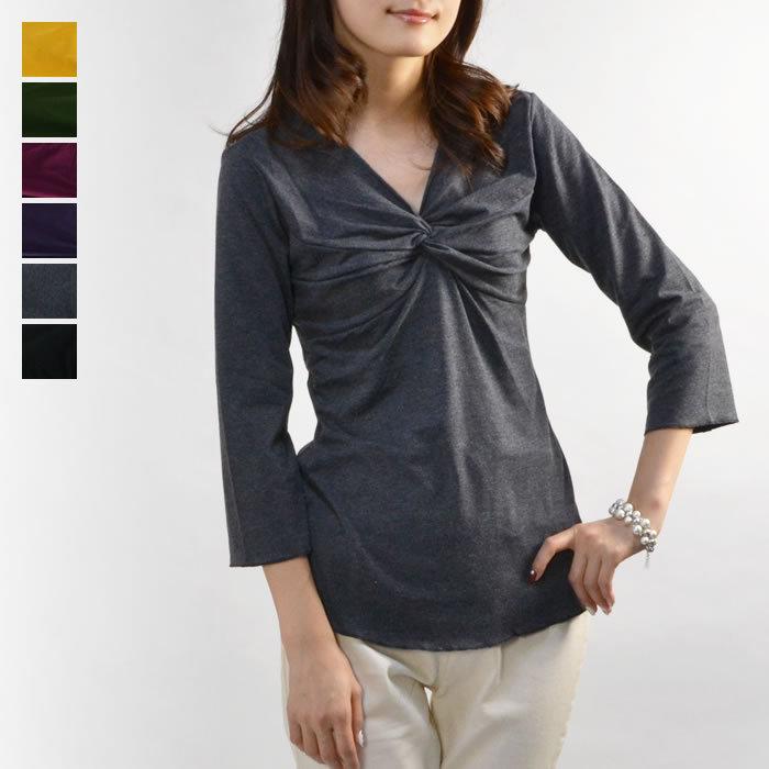 カットソー(長袖/七分) ENOF veloour tops ENOF 長袖カットソー L ブルー レディース : ZOZOTOWN Yahoo!店 - 通販