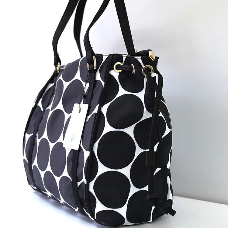 ポルカドットハンドバッグ◇レディース カバン 鞄 ハンドバッグ