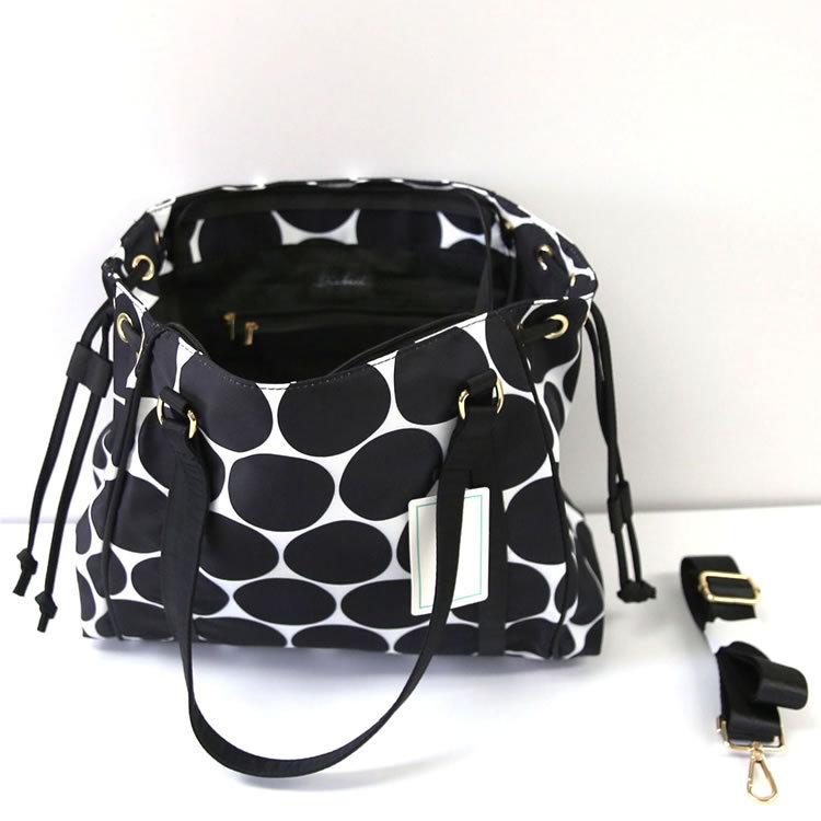 ポルカドットハンドバッグ◇レディース カバン 鞄 ハンドバッグ