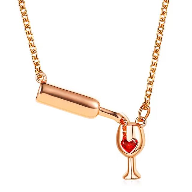 ネックレス ペンダント ( ボトル ワイン お酒 ) ジュエリー メンズ