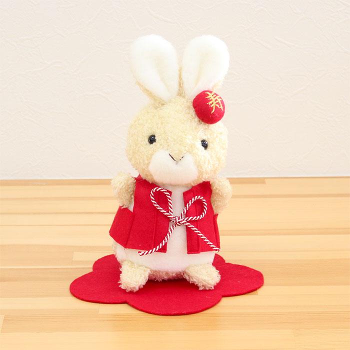還暦祝い 干支の卯 60usagi 日本製・送料無料 : ぬいぐるみ屋テラモト
