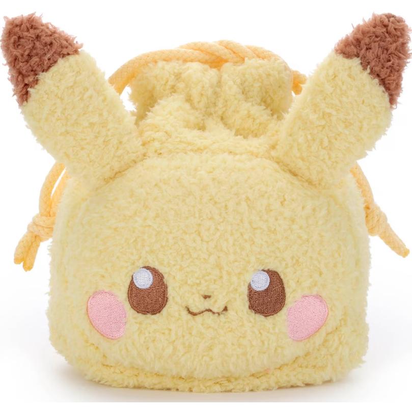 ポケモン ポケピース ぬいぐるみ巾着ピカチュウ 4904790576058 : ぬ