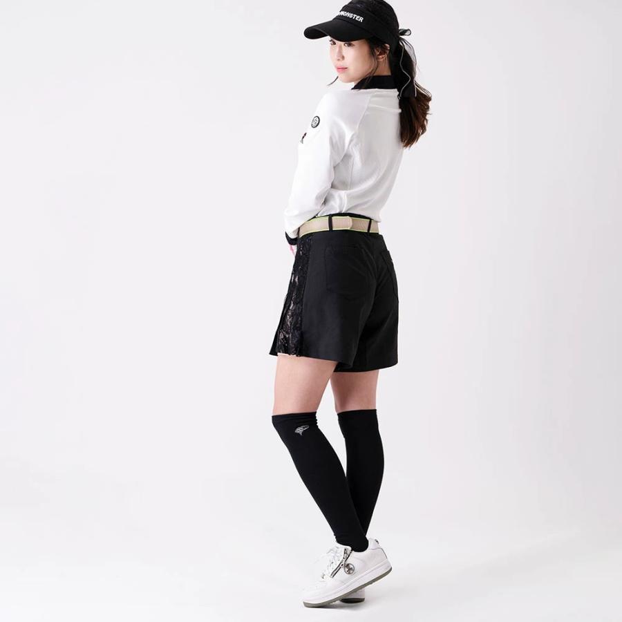 ゴルフウェア レディース トップス ブランド ロゴ 長袖 モックネック