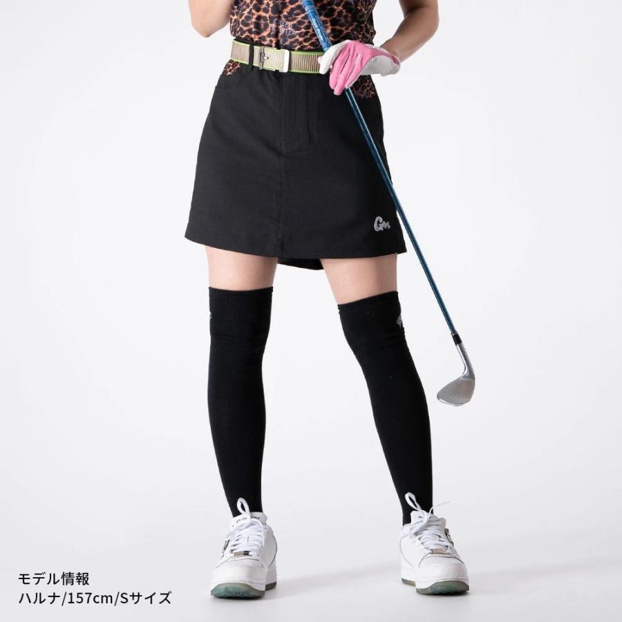 ゴルフウェア レディース スカパン スカート ショートパンツ 膝上