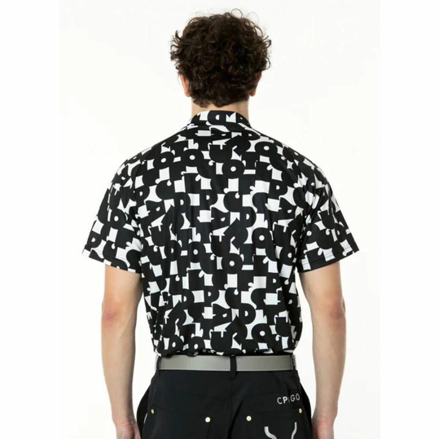 CPG GOLF メンズ ゴルフ 半袖 モックネック トップス カットソー UV