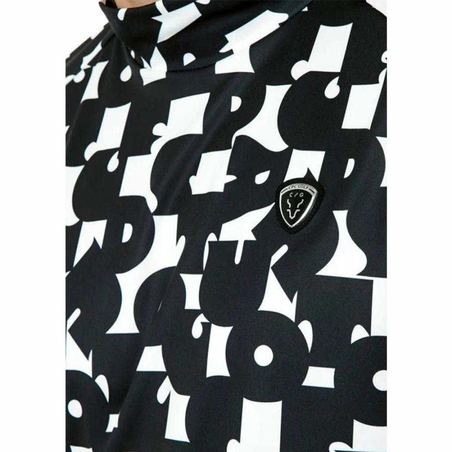 CPG GOLF メンズ ゴルフ 半袖 モックネック トップス カットソー CPG