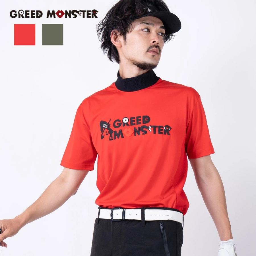 BRIEFING モックネック Tシャツ L 2枚セット 半袖 長袖 赤 ゴルフ BRIEFING（ブリーフィング） （メンズ）ゴルフウェア 半袖 吸水速乾