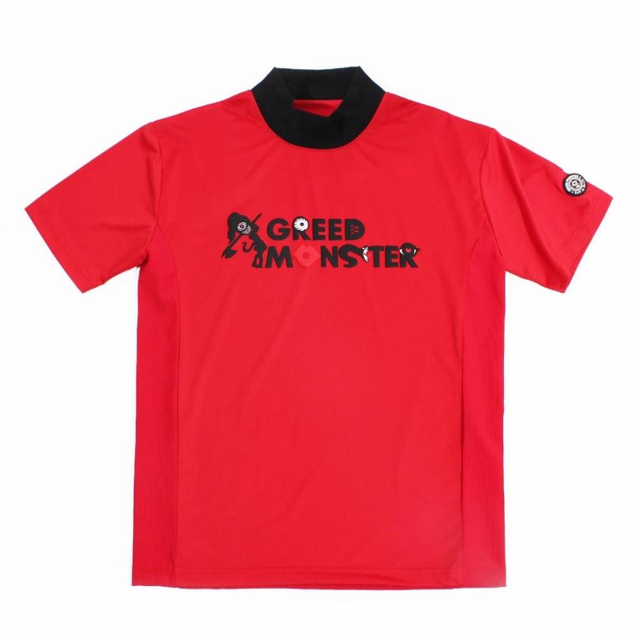 ゴルフウェア メンズ 半袖 トップス ブランド ロゴ モックネック