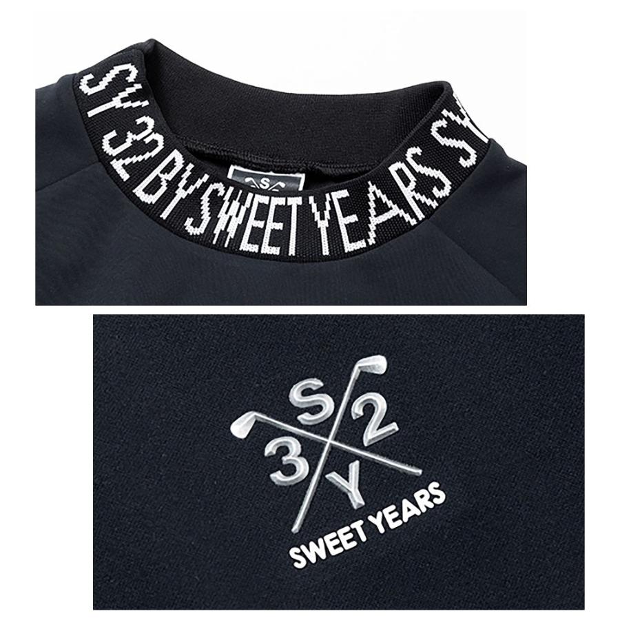 SY32 by SWEET YEARS 【SY32 GOLF】ゴルフ ストレッチ SYG ロゴ 長袖