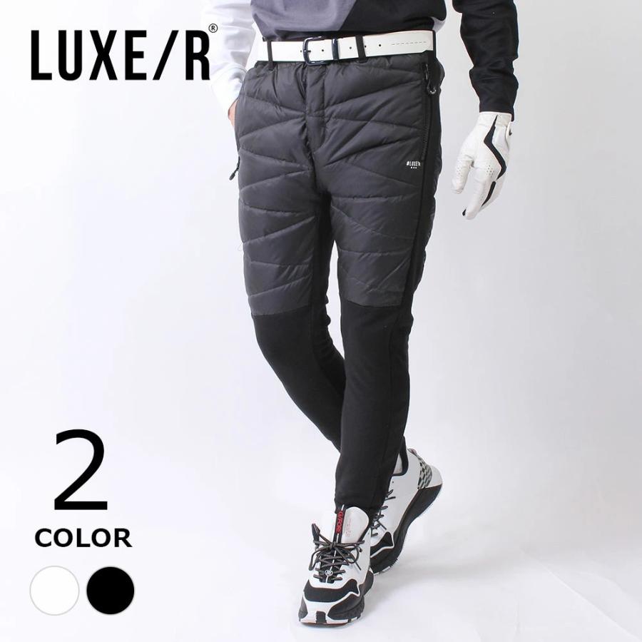 LUXE/R ダウンフェザーパンツ その他 メンズ LUXE／R(ラグジュ)フリース×高密度ダウンフェザーパンツ