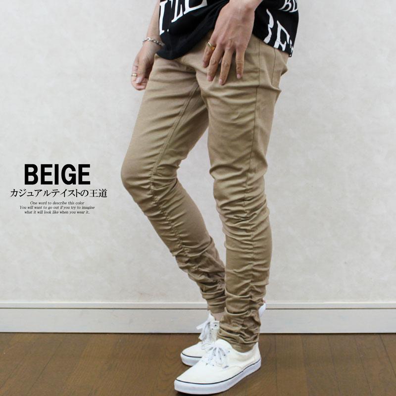 メンズ ストレッチ スキニーパンツ ツイル シャーリング 細見え 30代 40代 50代 白パン 黒 おしゃれ キレイめ 春 夏 秋 冬 カジュアル レジャー ストリート | JILL BLAZE | 05