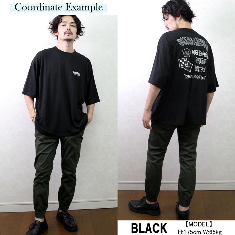 Beno（ビーノ） Tシャツ メンズ 半袖 ビッグシルエット ルーズ バックプリントアメカジ スケーター 韓国ストリート 大きいサイズ 夏服 ...