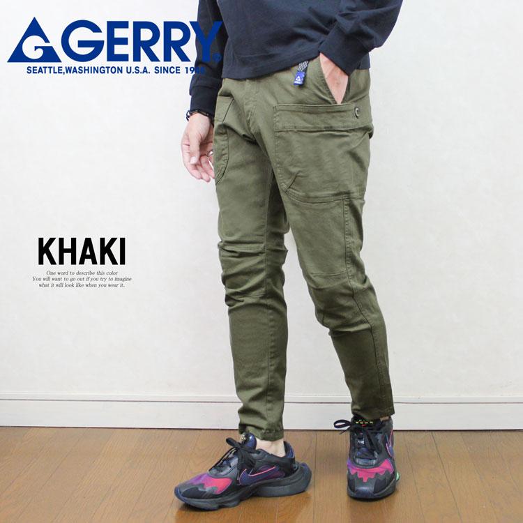 GERRY（ジェリー） ストレッチ デニム カーゴパンツ デニムカーゴ