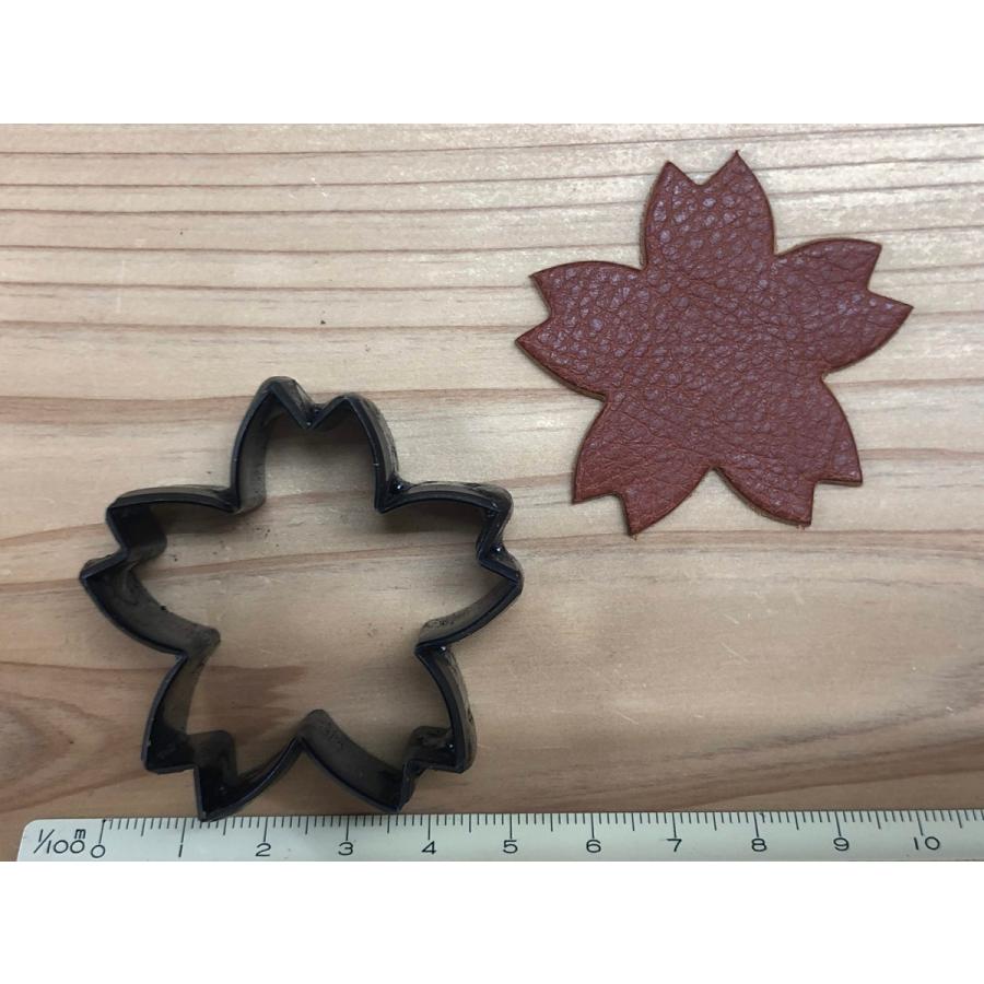 レザークラフト 抜型 工具 桜 巾5cm : 抜型職人 - 通販 - Yahoo