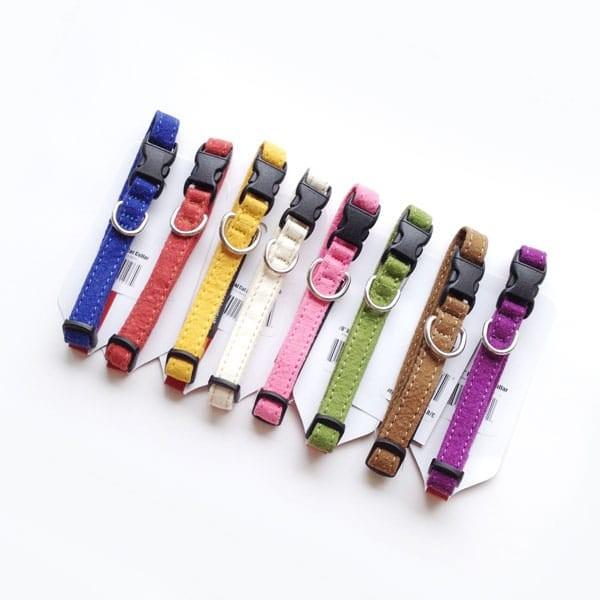 猫にやさしい首輪 ヘンプ×オーガニックコットン ブラウン おしゃれ キャットカラー 安全バックル |  | 05