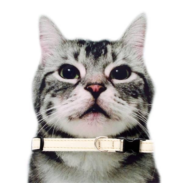 猫にやさしい首輪 ヘンプ×オーガニックコットン ナチュラル おしゃれ キャットカラー 安全バックル |  | 02