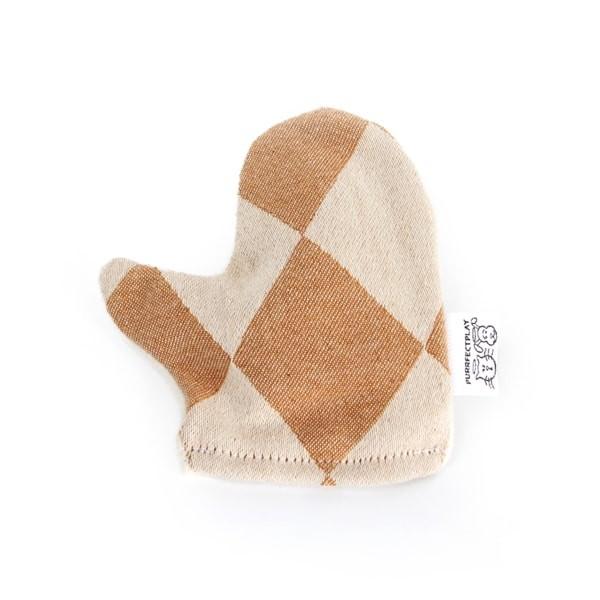 猫おもちゃ キャットニップ・ミトン けりぐるみ オーガニックコットン ナチュラル素材 またたび | 