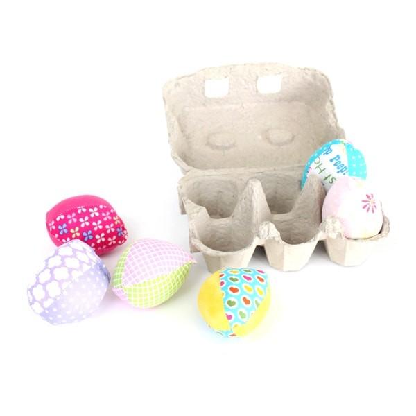 猫おもちゃ キャットニップ・エッグ 1パック6個入り おしゃれな卵型