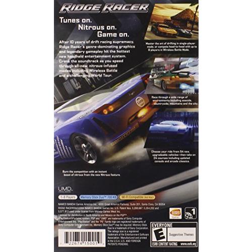 [中古・海外版・韓国版・英語・ディスクのみ] Ridge Racer PSP 日付時間指定不可｜nukonuko777｜02