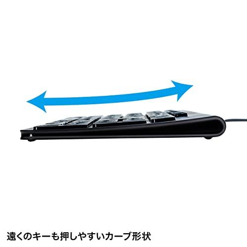 サンワサプライ USBスリムキーボード（テンキー付き・ブラック） SKB-SL31BK｜nukonuko777｜05