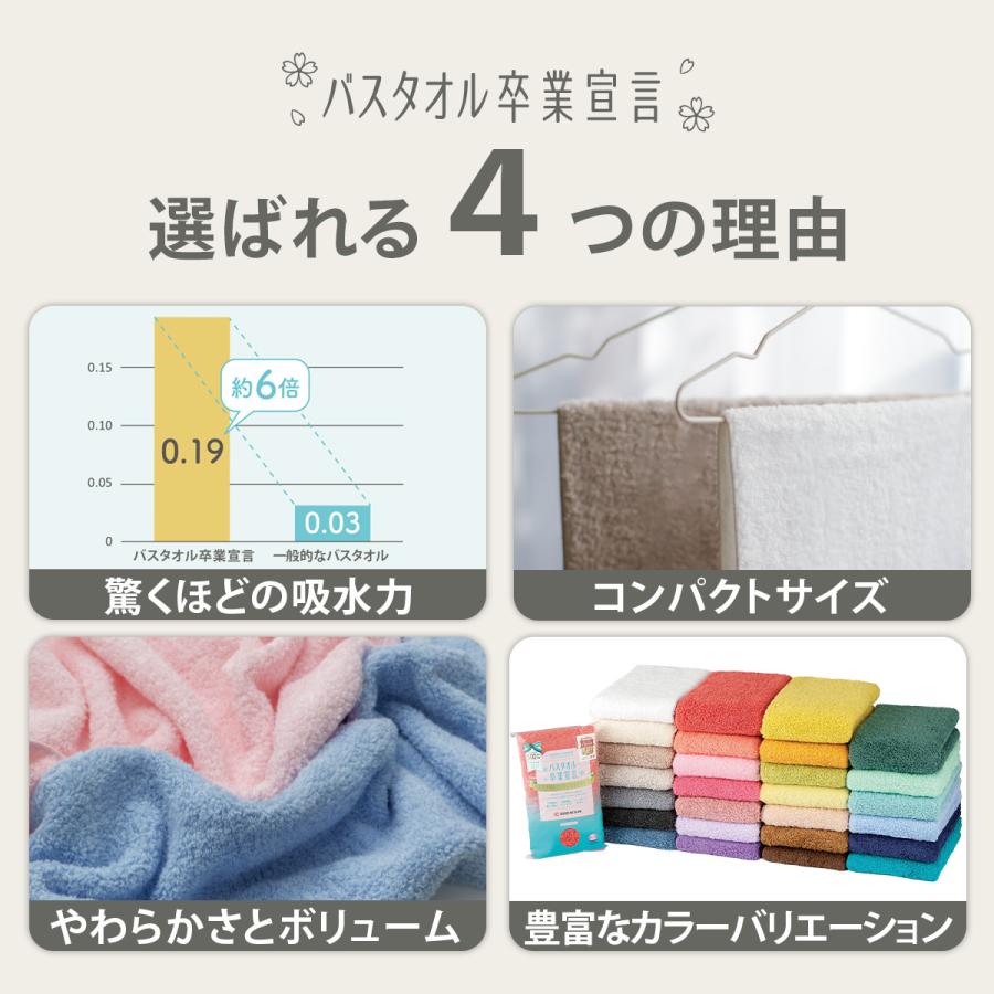 おぼろタオル（OBORO TOWEL） バスタオル卒業宣言 33×100cm 驚きの吸水