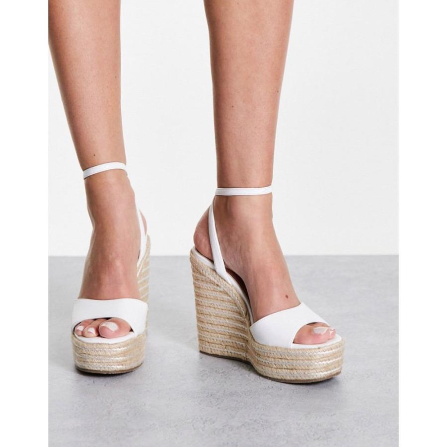 エイソス (ASOS DESIGN) レディース エスパドリーユ シューズ・靴 Tasha Espadrille Wedges In