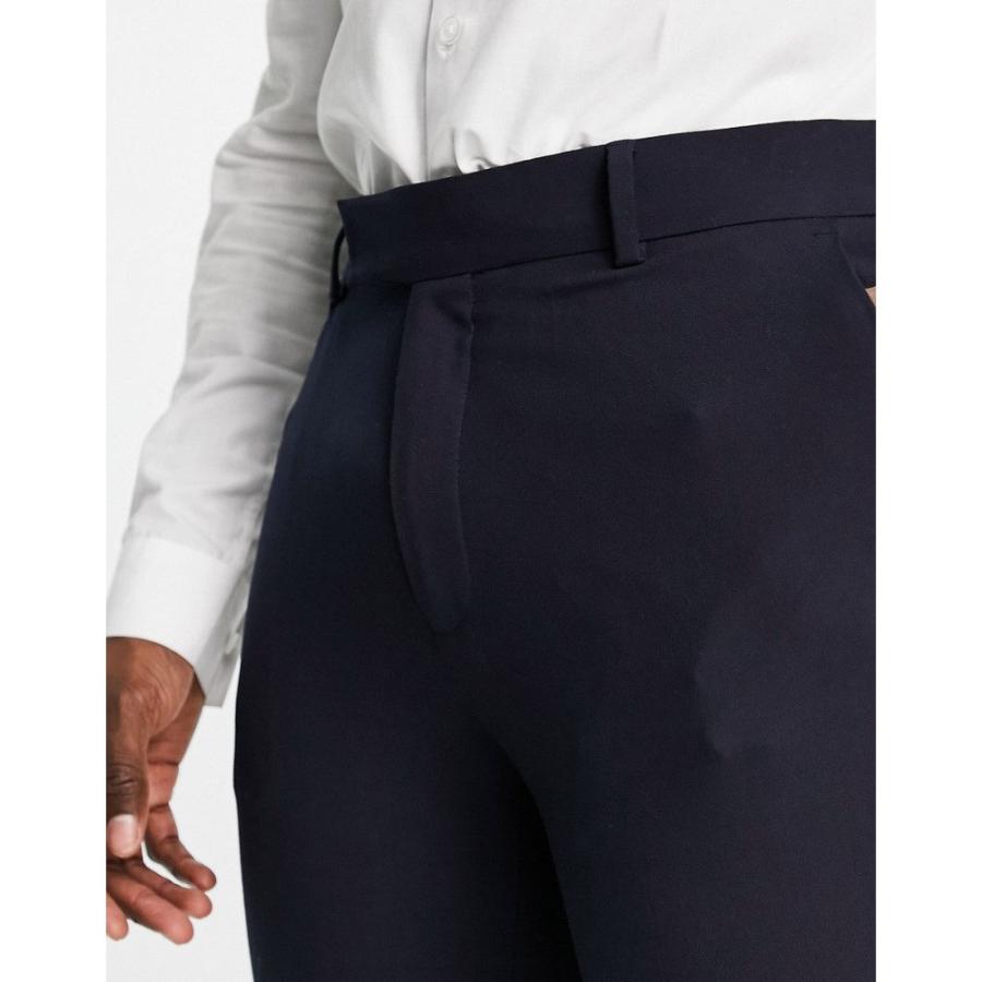 エイソス (ASOS DESIGN) メンズ スラックス ボトムス・パンツ Skinny Suit Trouser In Navy (ネイビー)｜nul-select｜04