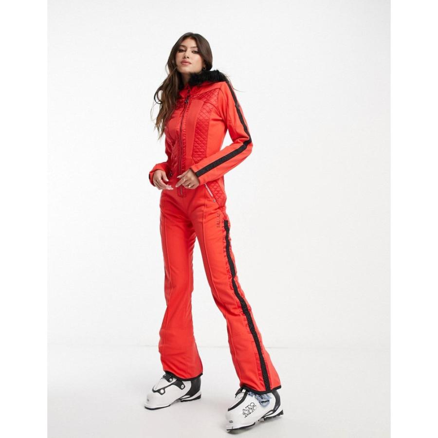 デア トゥビー (Dare 2b) レディース スキー・スノーボード アウター e Supremacy Ski Suit In Red (レッド)｜nul-select｜04