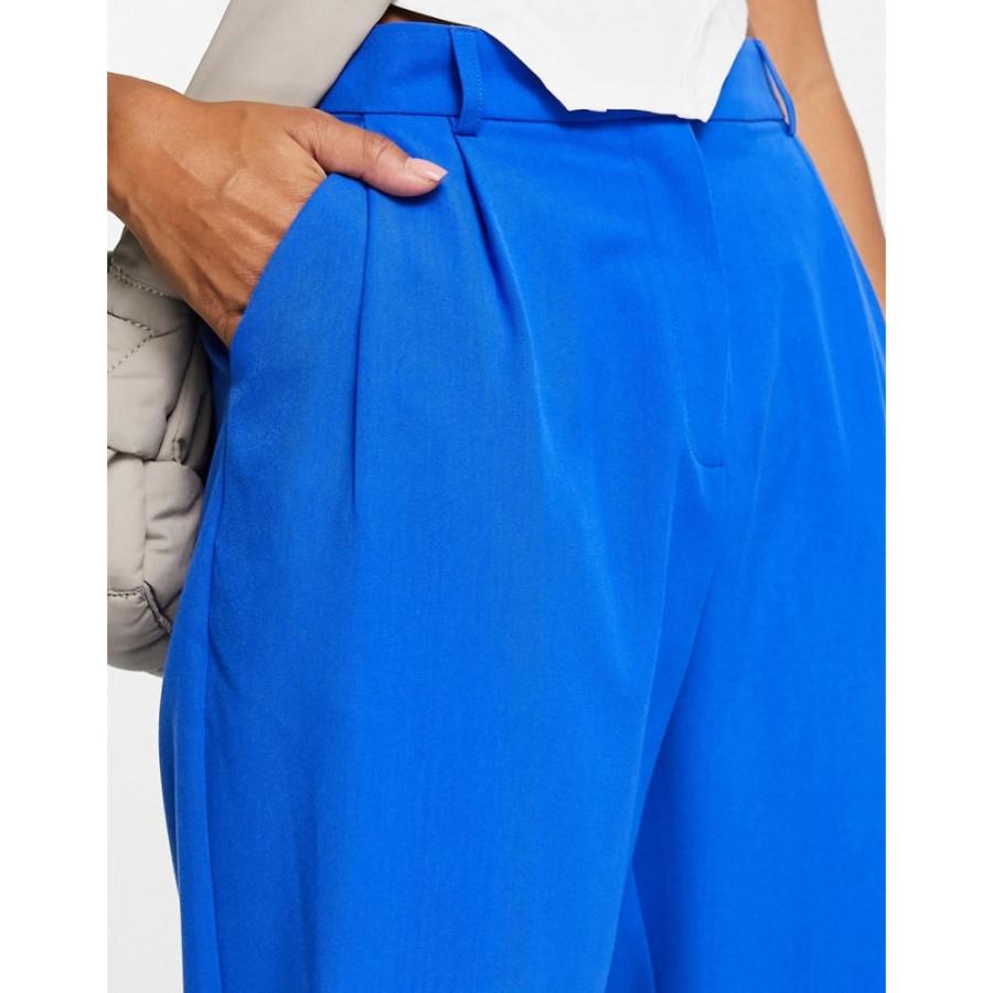 エイソス (ASOS DESIGN) レディース ボトムス・パンツ Hourglass Smart Tapered Trouser In Blue (ブルー)｜nul-select｜02