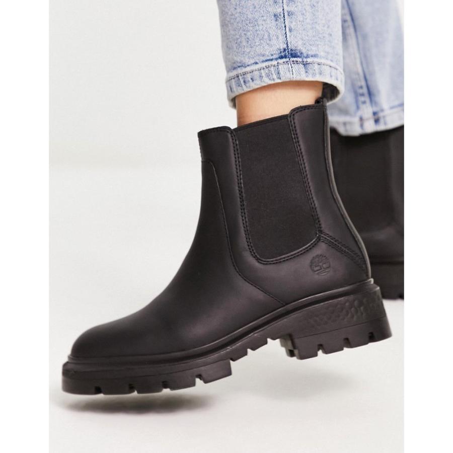 ティンバーランド (Timberland) レディース ブーツ シューズ・靴 Cortina Valley Chelsea Boots In Black (ブラック)｜nul-select｜03