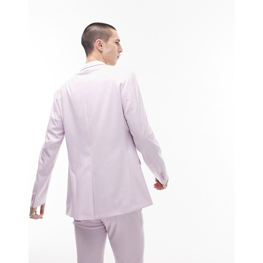 トップマン (Topman) メンズ スーツ・ジャケット アウター Super Skinny Suit Jacket In Lilac (ライラック)｜nul-select｜04