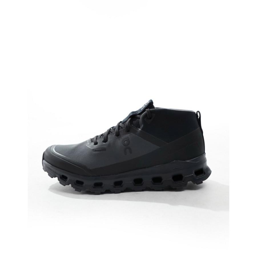 オン (On Running) メンズ スニーカー シューズ・靴 On Cloudroam Waterproof Mid Rise Trainers In Black (ブラック)｜nul-select｜02