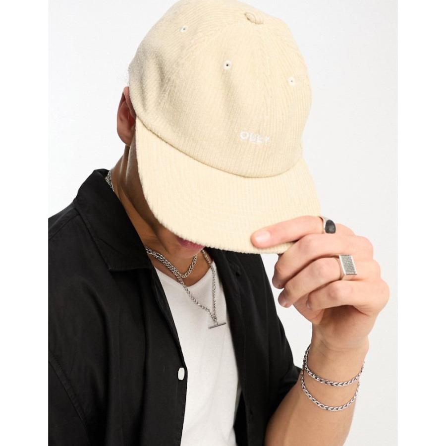 オベイ (Obey) メンズ キャップ 帽子 Bold Corduroy Cap In Beige (ベージュ)｜nul-select｜03