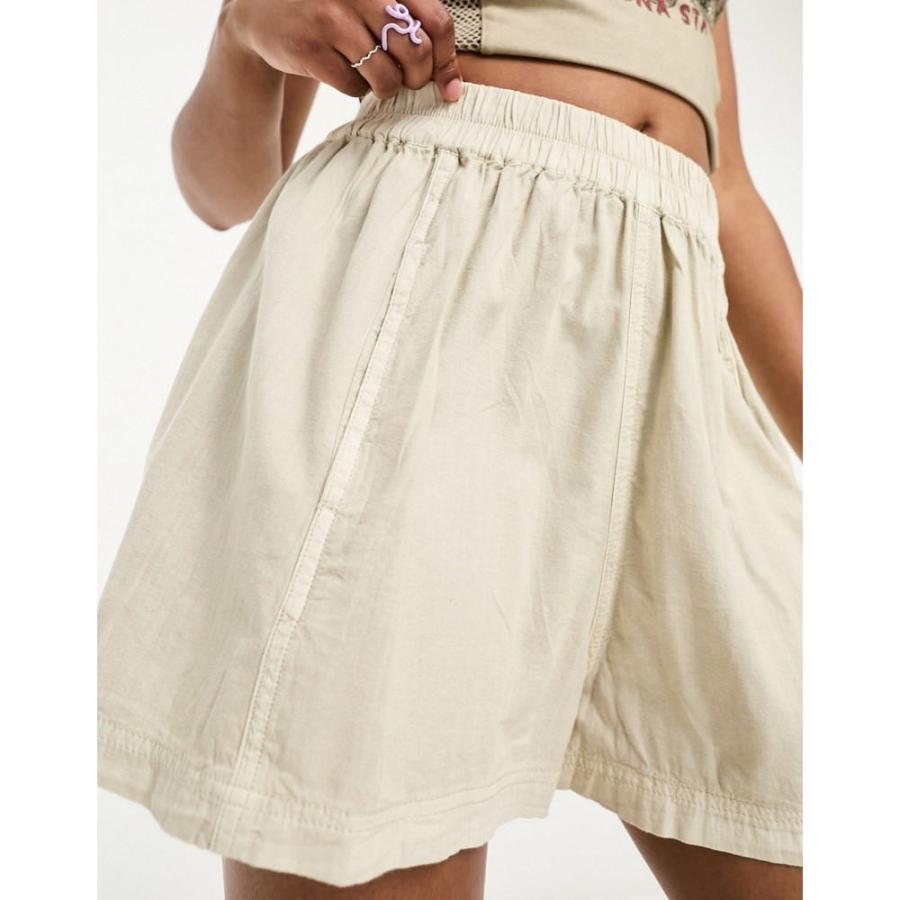 フリーピープル (Free People) レディース ショートパンツ ボトムス・パンツ Nilla Pull On Utility Shorts In Cream ()｜nul-select｜02