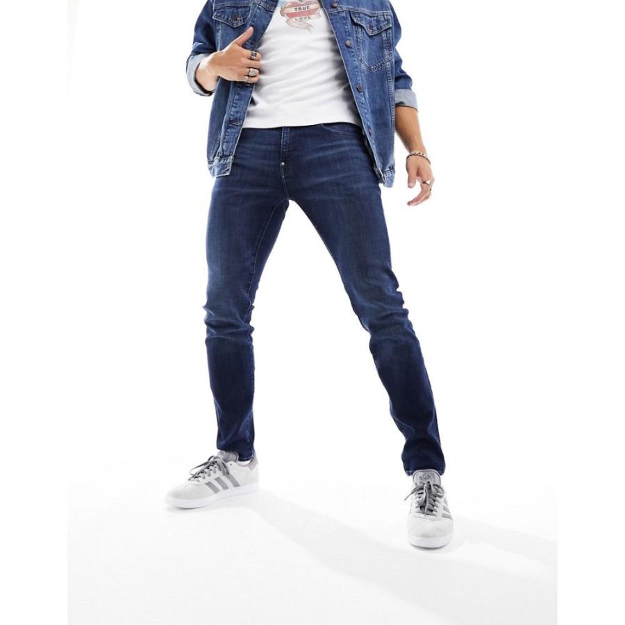 ジースター ロゥ (G-Star) メンズ ジーンズ・デニム ボトムス・パンツ Skinny Jeans In Mid Blue (ブルー)｜nul-select｜03