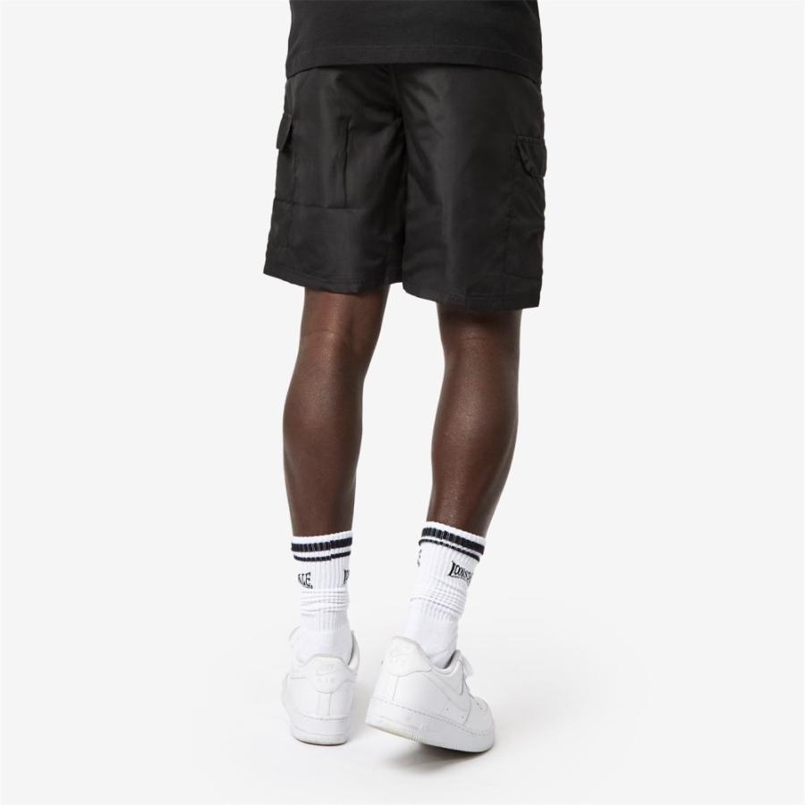 ロンズデール (Lonsdale) メンズ ショートパンツ ボトムス・パンツ Cargo Shorts (Black)｜nul-select｜02