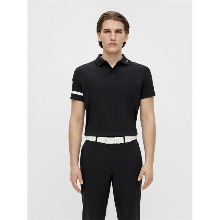 ジェイリンドバーグ (J Lindeberg Golf) メンズ ポロシャツ トップス Heath Regular Fit Golf Polo (Black)｜nul-select｜03