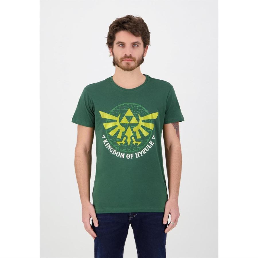 ゼルダの伝説 (The Legend of Zelda) メンズ Tシャツ トップス Zelda Golden Hyrule T-Shirt S (Merchandise)｜nul-select｜04