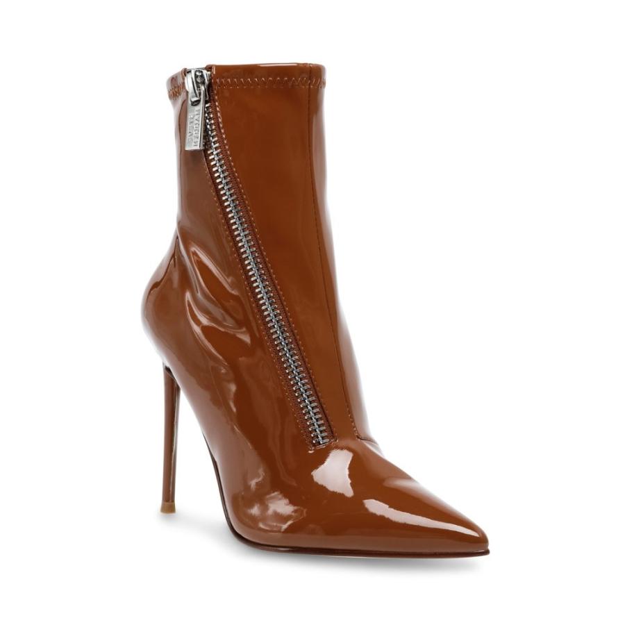 スティーブ マデン (Steve Madden) レディース ブーツ シューズ・靴 Virtuoso Heeled Boots (Cognac Pat)｜nul-select｜03