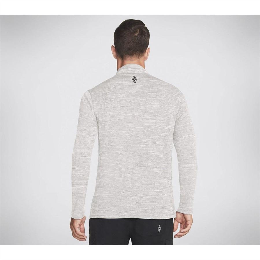 スケッチャーズ (Skechers) メンズ フリース トップス On The Road quarter Zip (Alloy)｜nul-select｜02