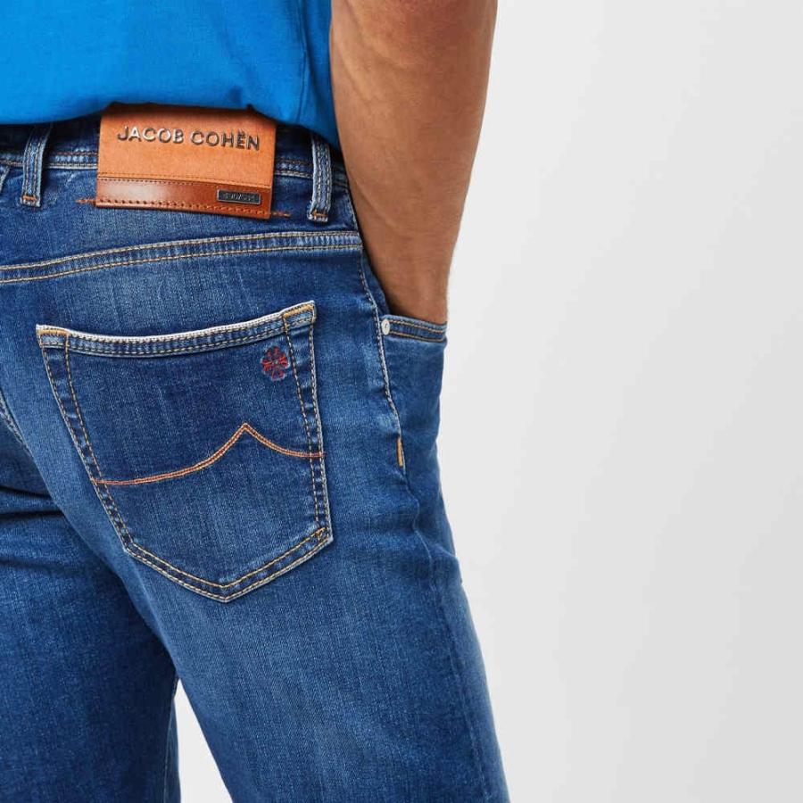 ヤコブ コーエン (JACOB COHEN) メンズ ジーンズ・デニム ボトムス・パンツ 5 Pocket Jeans (Blue)｜nul-select｜04