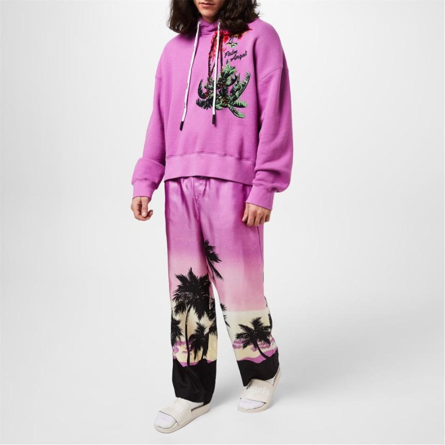 パーム エンジェルス (PALM ANGELS) メンズ パジャマ・ボトムのみ インナー・下着 Sunset Pyjama Pants (Purp/Blk)｜nul-select｜02